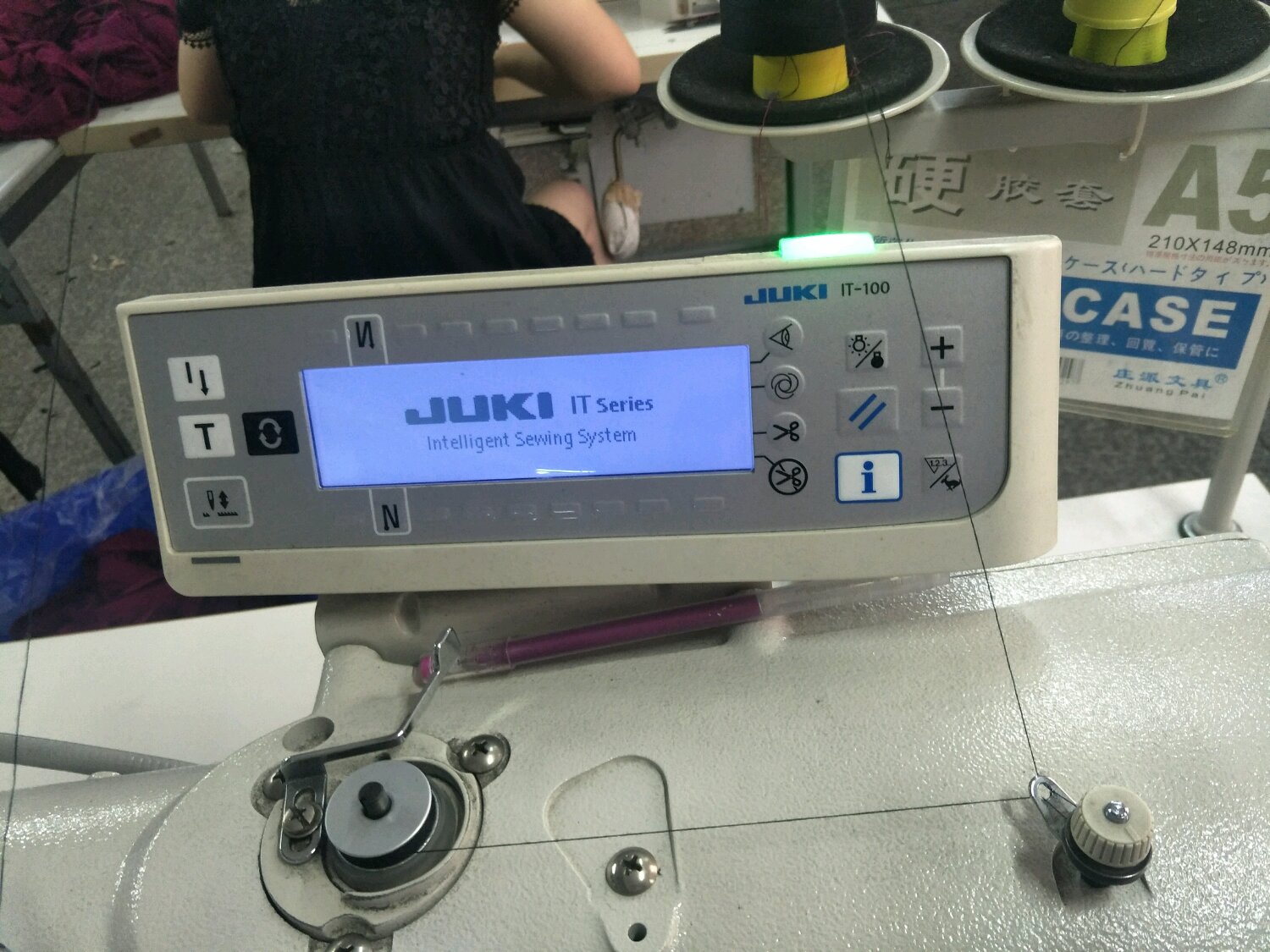 重機(jī)JUKI，IT-100怎么解鎖調(diào)速？ 